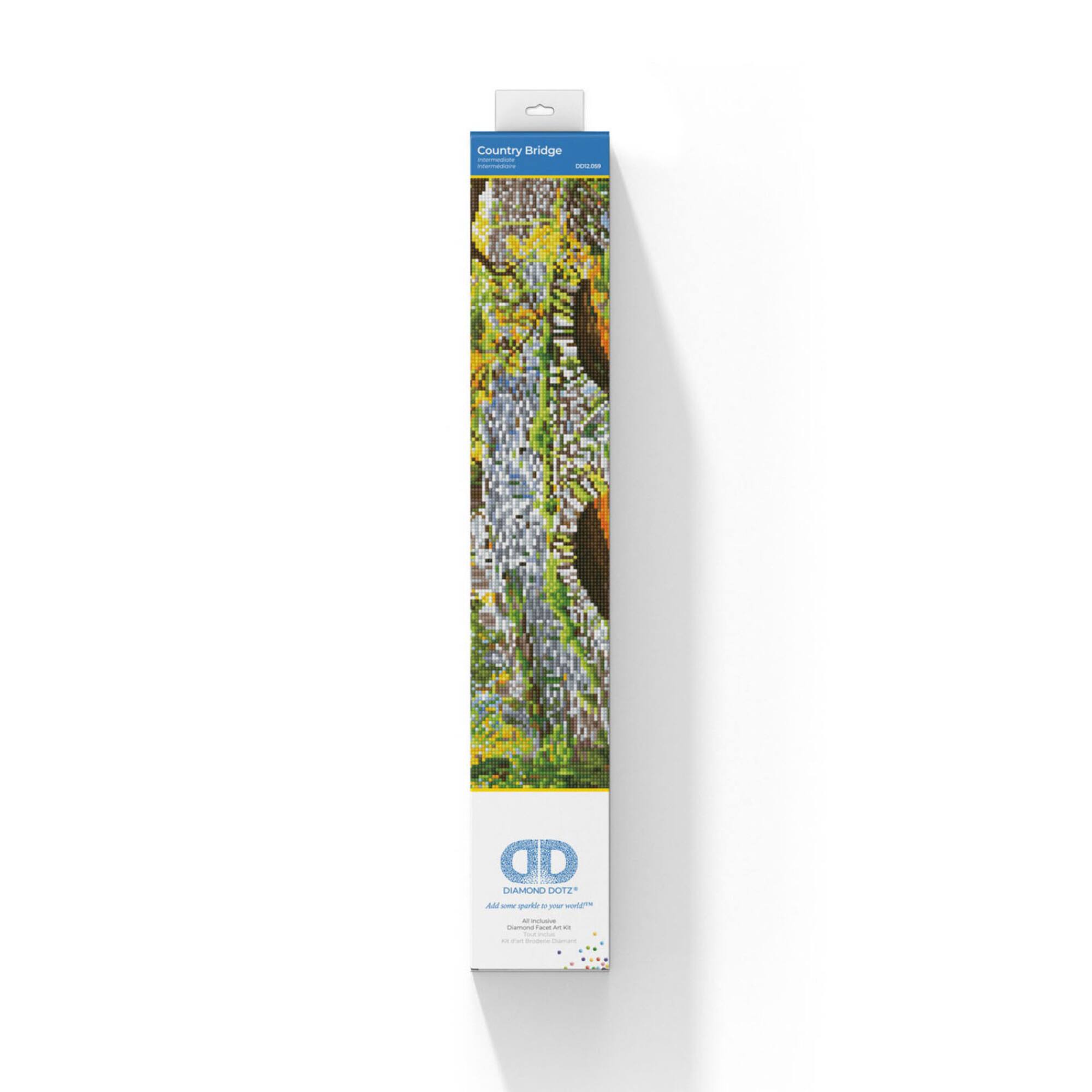 Diamond Dotz® Advanced Country Bridge Diamond Painting Kit